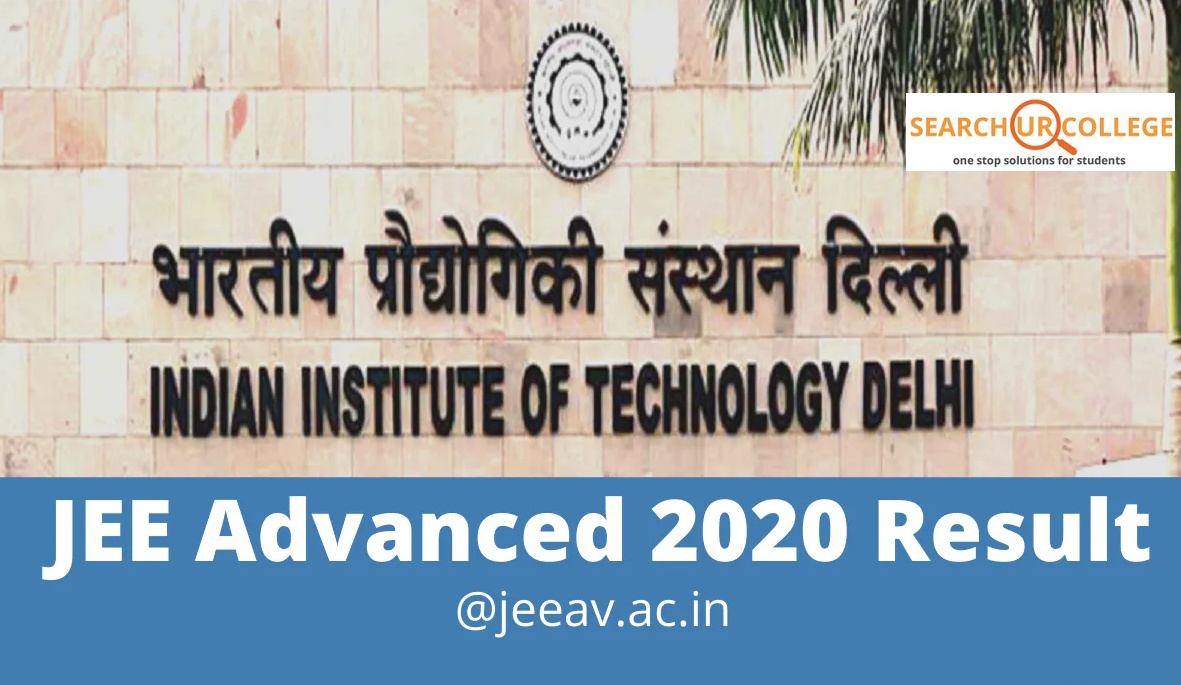 JEE ADVANCE RESULT