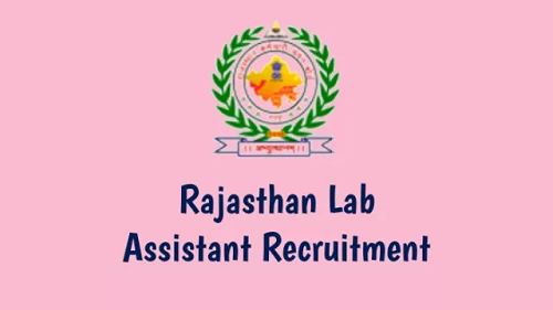 Rajasthan Lab Assistant Recruitment