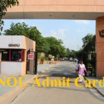 IGNOU Admit Card has been released for B.Ed & PhD exams