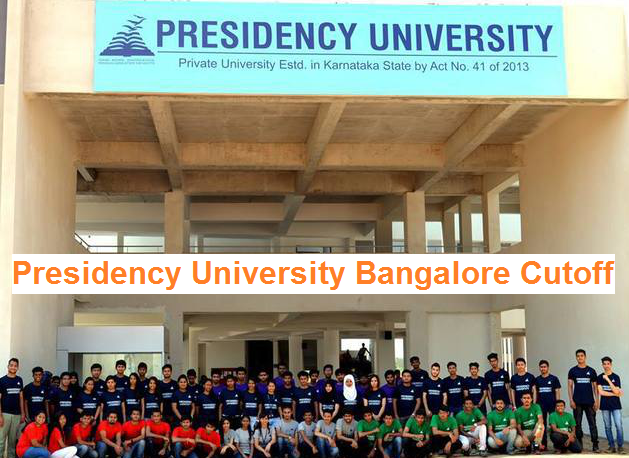Presidency University Bangalore Cutoff