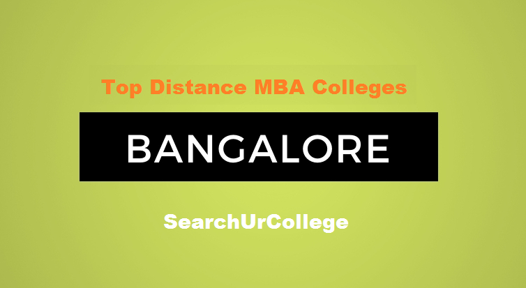 Top Distance MBA Colleges in Bangalore
