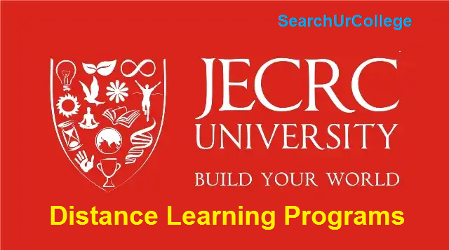 JECRC University Distance Learning Programmes