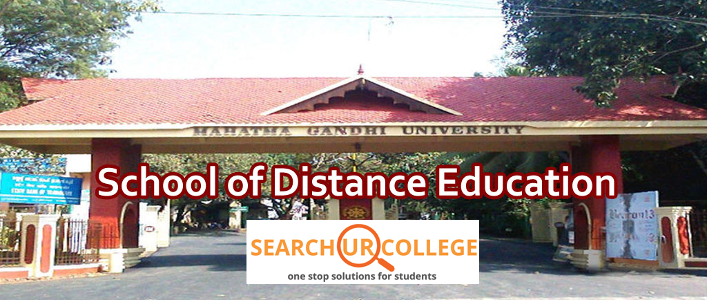 MG University School of Distance Education MG University School of Distance Education