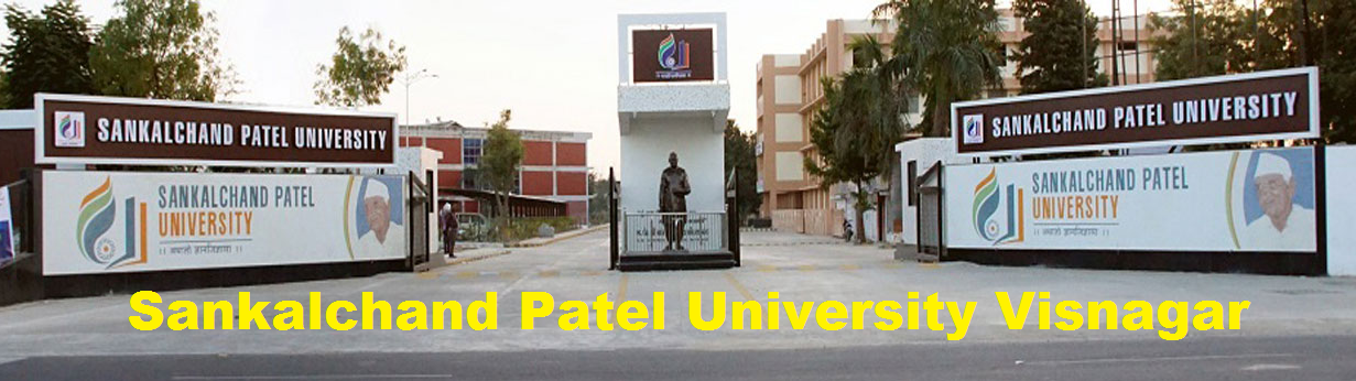 Sankalchand Patel University Visnagar Admission Fees Cutoff Placement